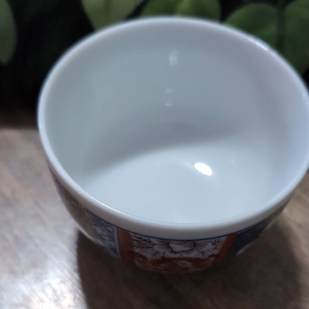 Antique Japanese Rice Bowl With Lid *BINJ - Picture 8 of 13